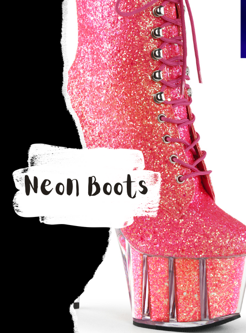 Neon discount boots uk