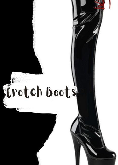 Crotch high boots uk best sale