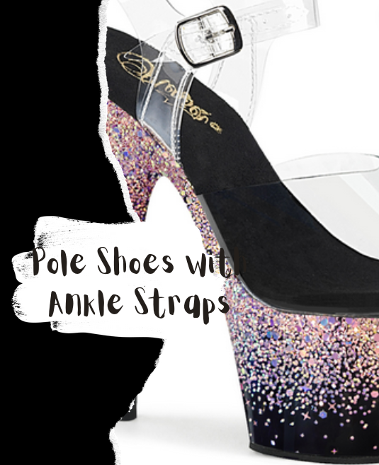 Pleaser detachable ankle straps sales