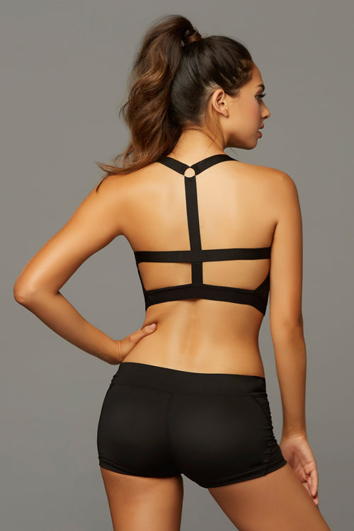 STM30133 Zeven Til Midnight Rock Solid Space Dye Sport Bra