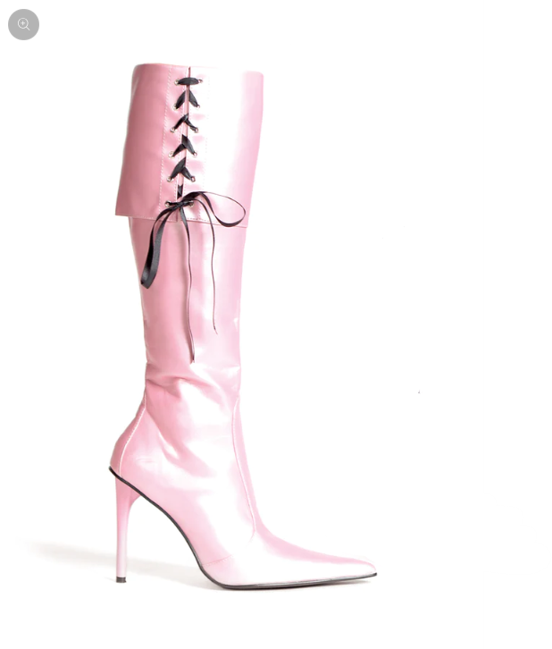 435-Penn Ellie Pink PU PU High Heel Alternative Calzado de venta descontinuada de venta