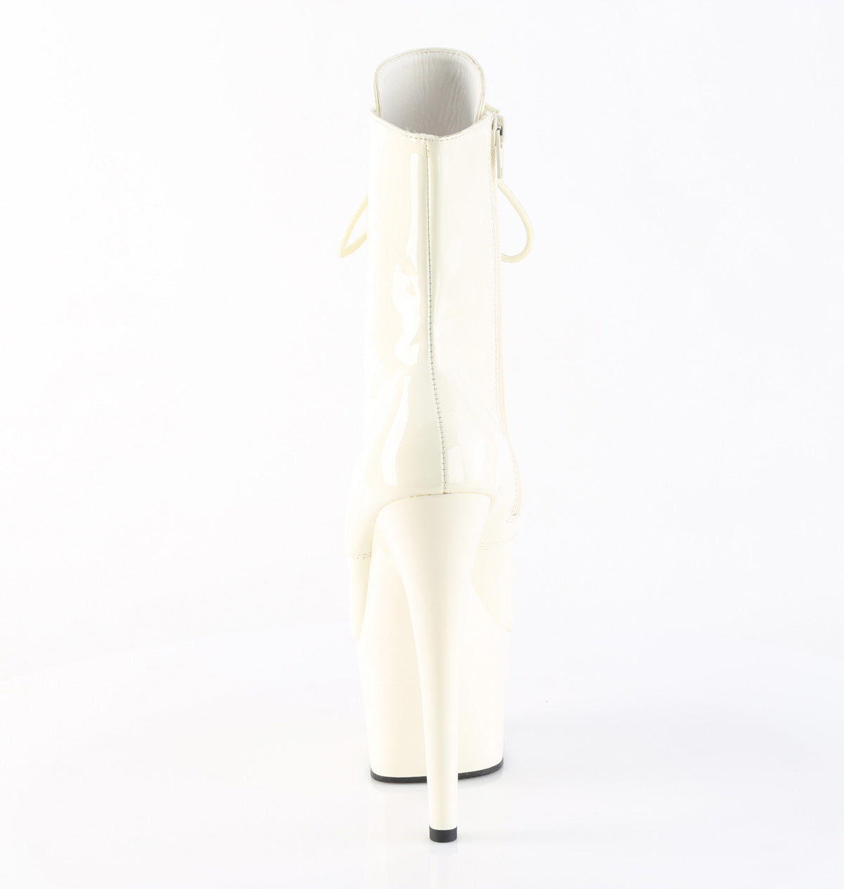 adore 3000 pleaser 7 inch heel white patent pole dancing thigh high boots