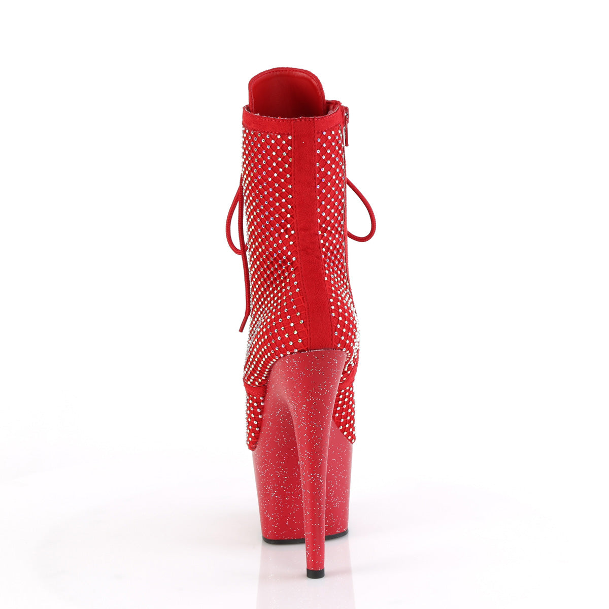 Adore-1020RM Pleaser Calzado Bling Boots con plataformas de brillo