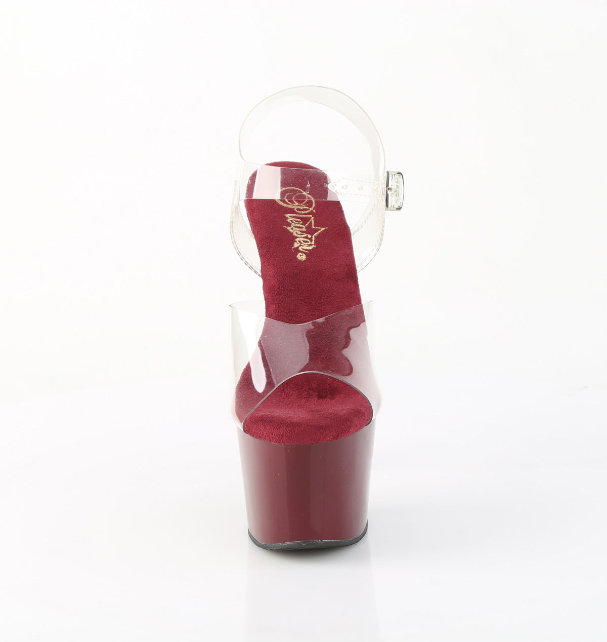 adore 708 pleaser pole dancing burgundy shoes footwear