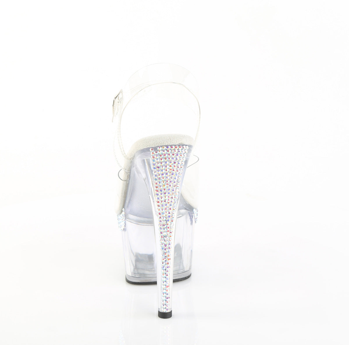 Clear 7 Inch Strippers Platform Shoes - Pleaser ADORE-708PHRS