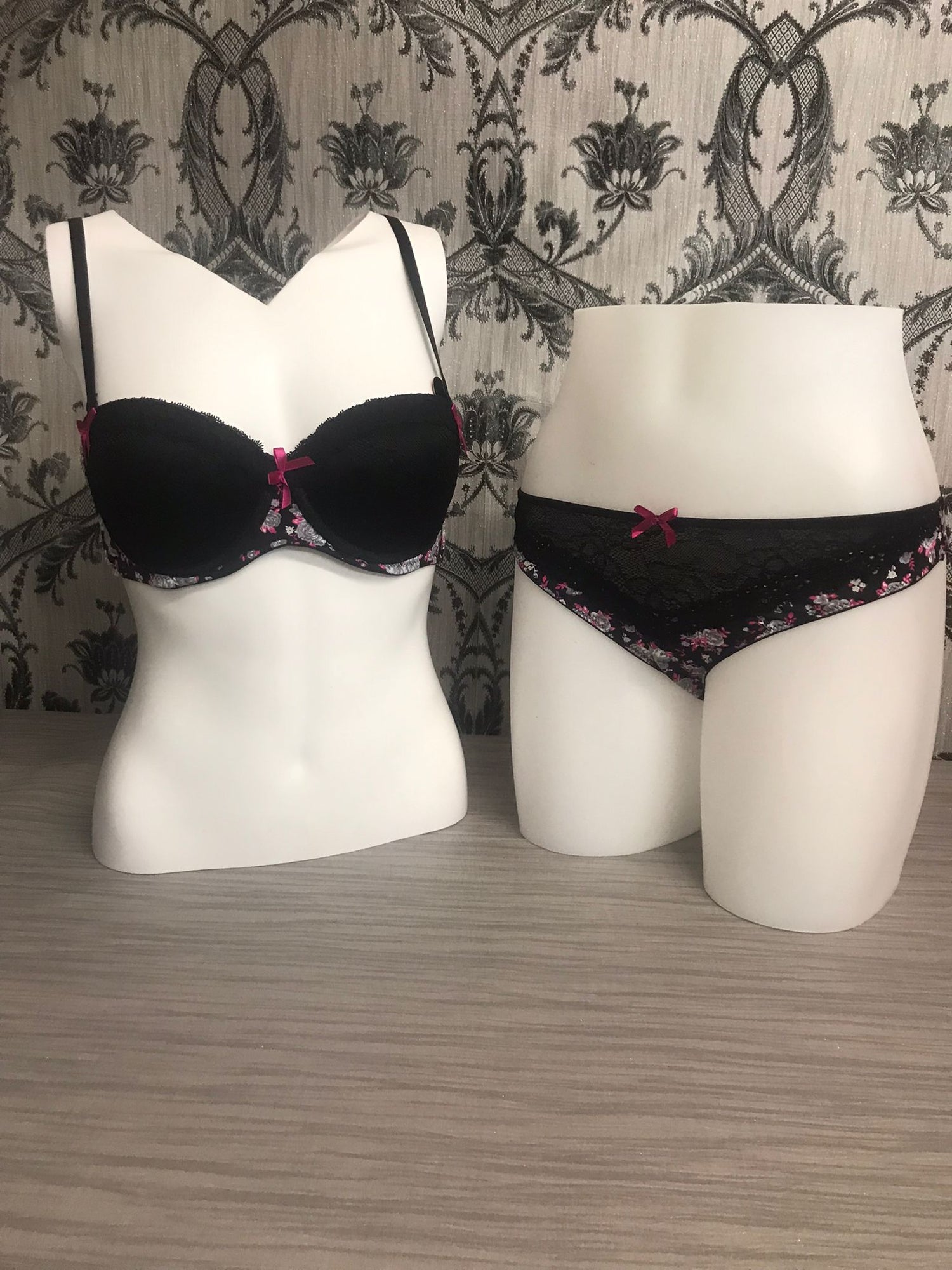 B24452-B915B sujetador de rosa victoriano