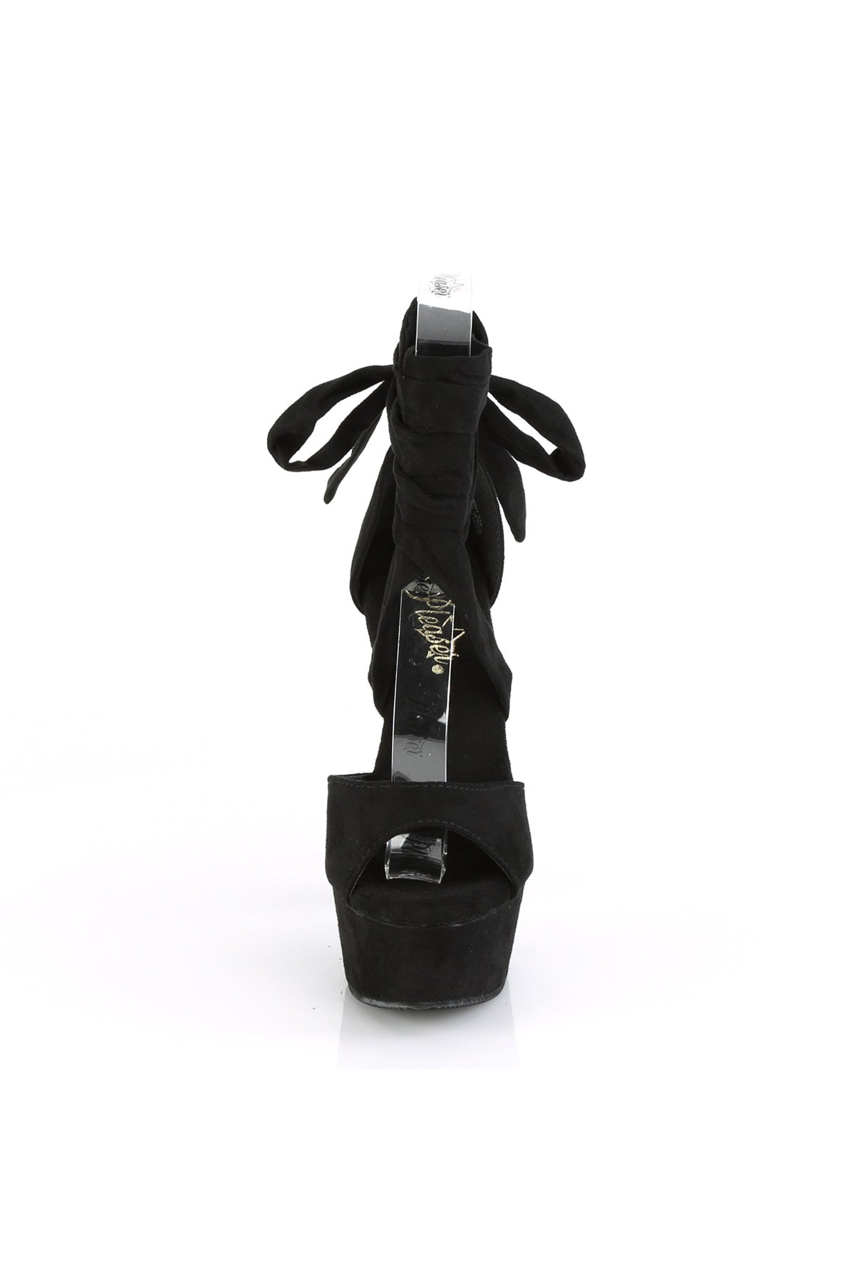 Black 6 Inch Strippers Platform Shoes - Pleaser DELIGHT-679
