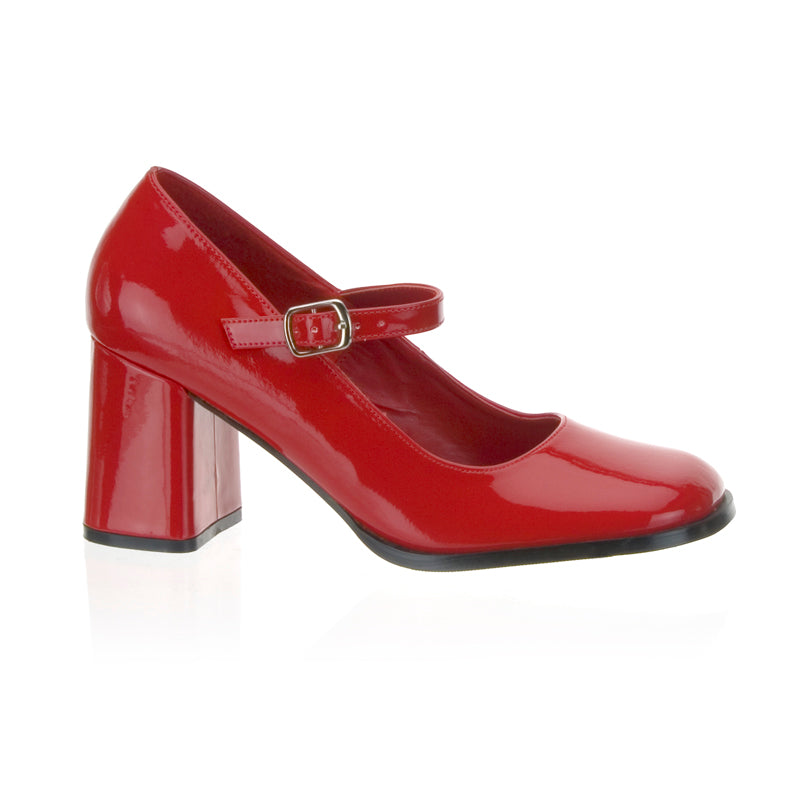GOGO-50 Pleaser Red Patent High Heel Alternative Footwear Discontinued Sale Stock