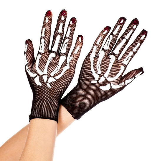 ML417 Music Legs Skeleton Gloves