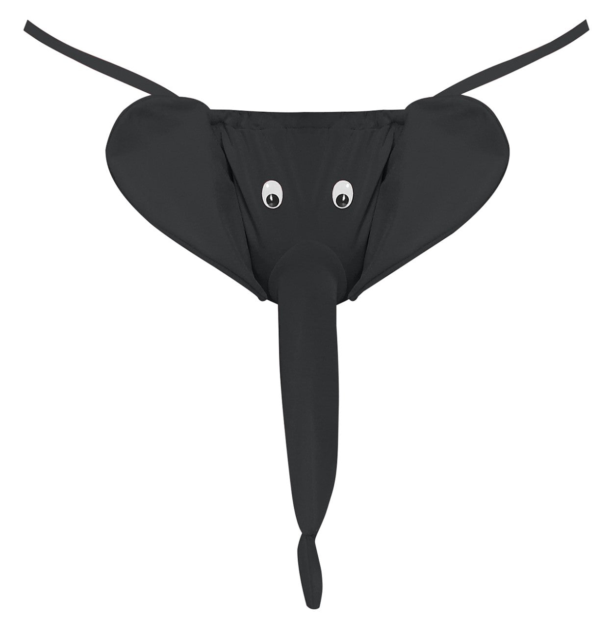 MPPAK708 Squeaker de malepower Elephant G -String - Negro