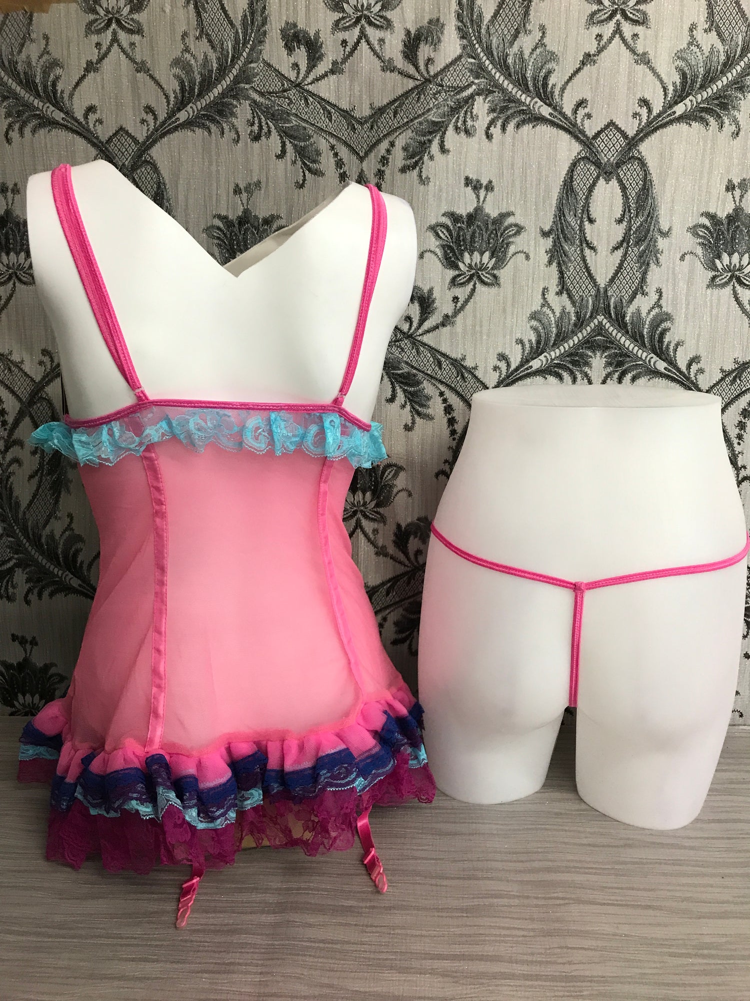 RV-GP400-PNK-S Sexy Lingerie Set