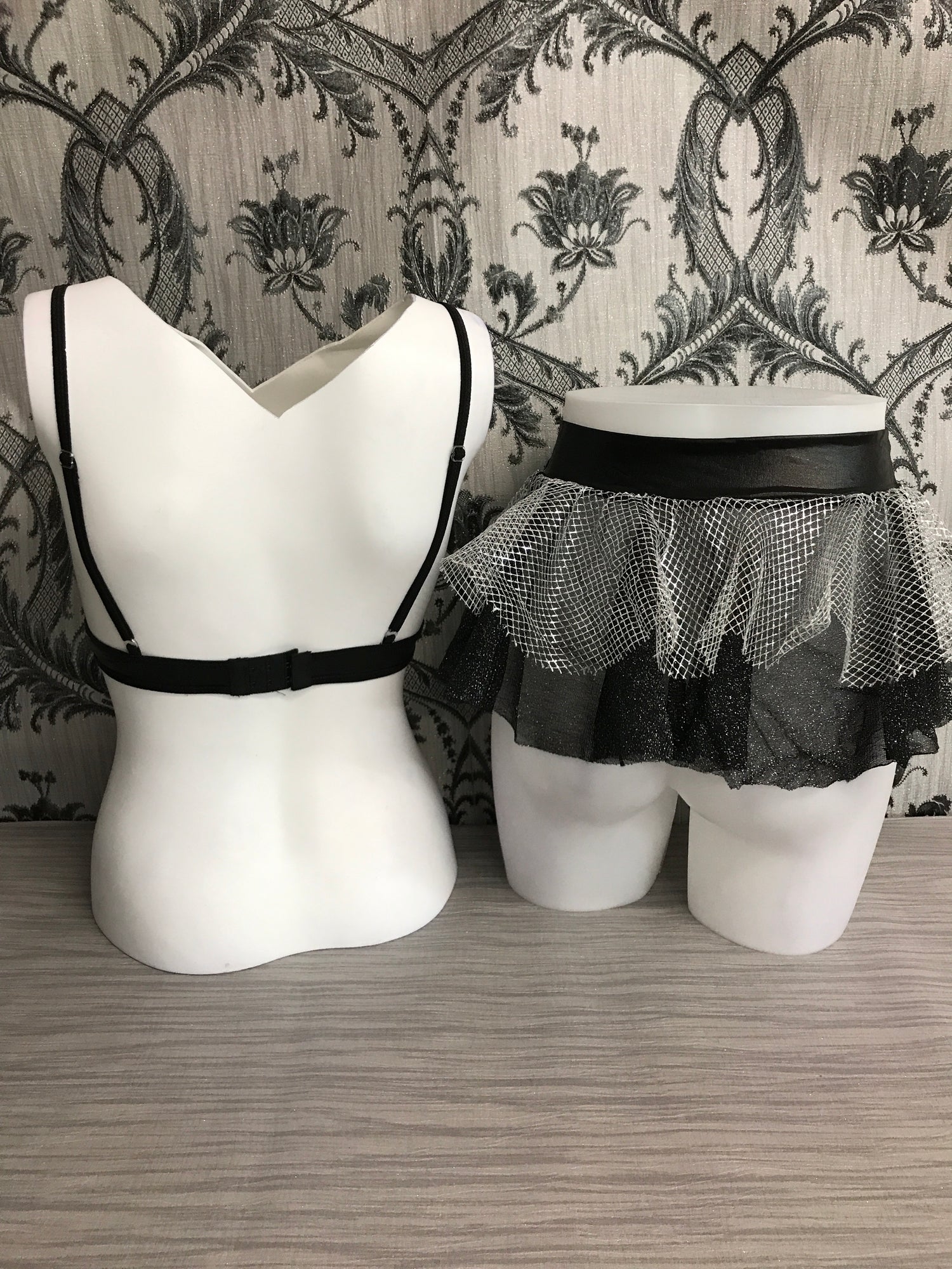 RV-MH838-BLK-XS Miniskirt Lingerie