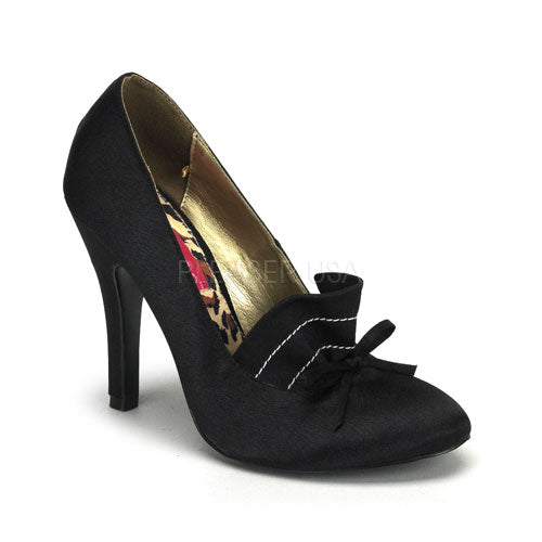 TRI04 Black Bordello Burlesque High Heels