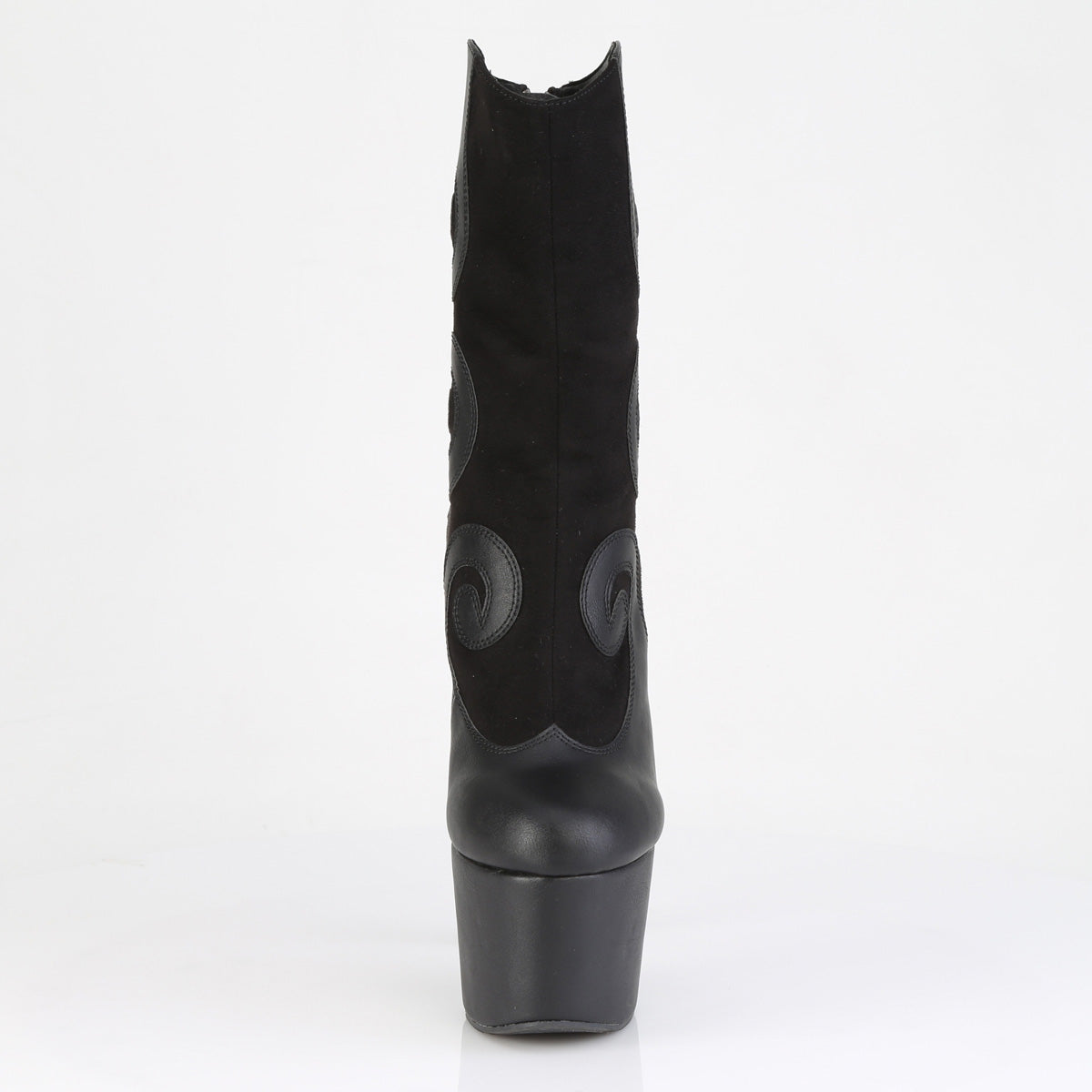 adore 1034 pleaser footwear black