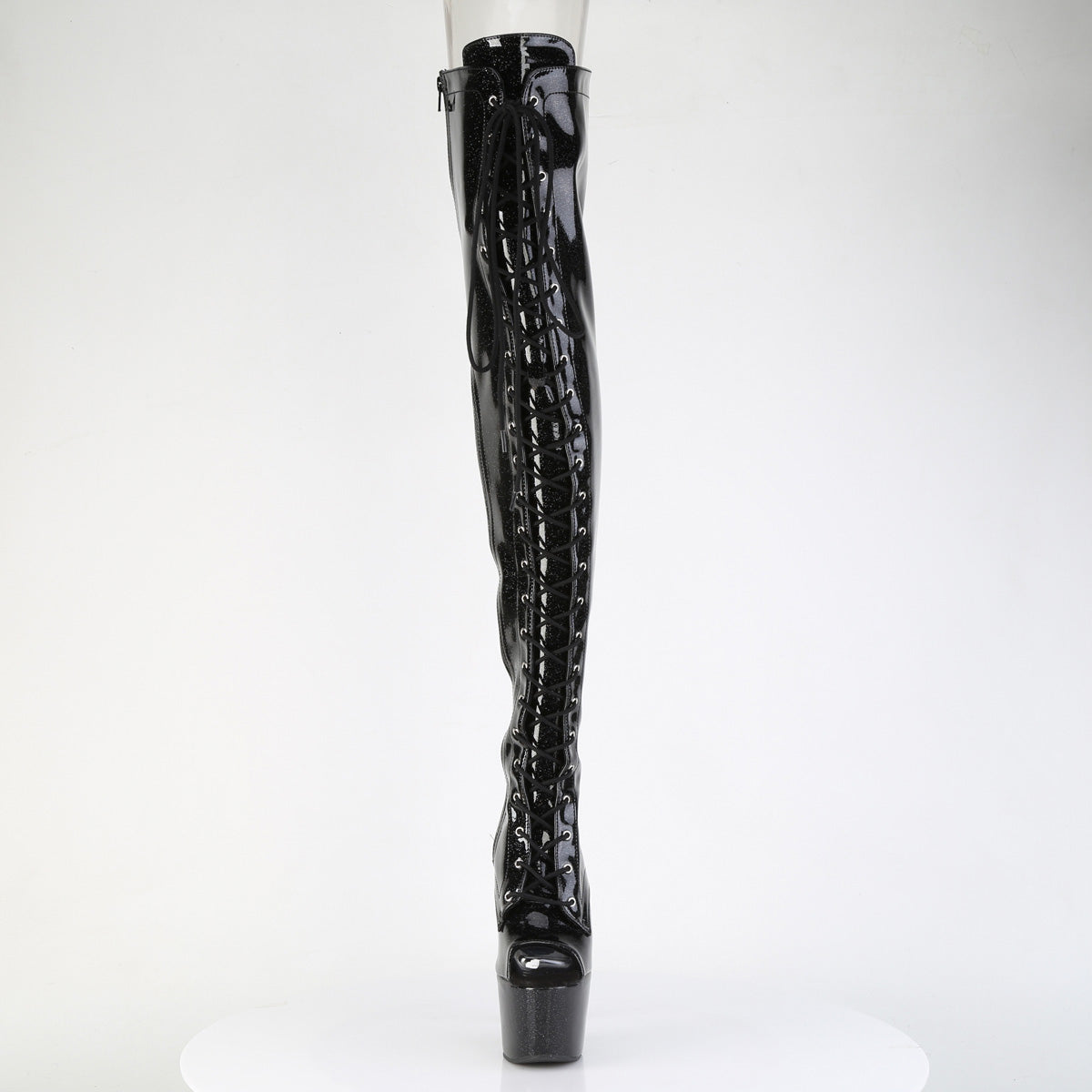 adore 3021gp pleaser footwear black