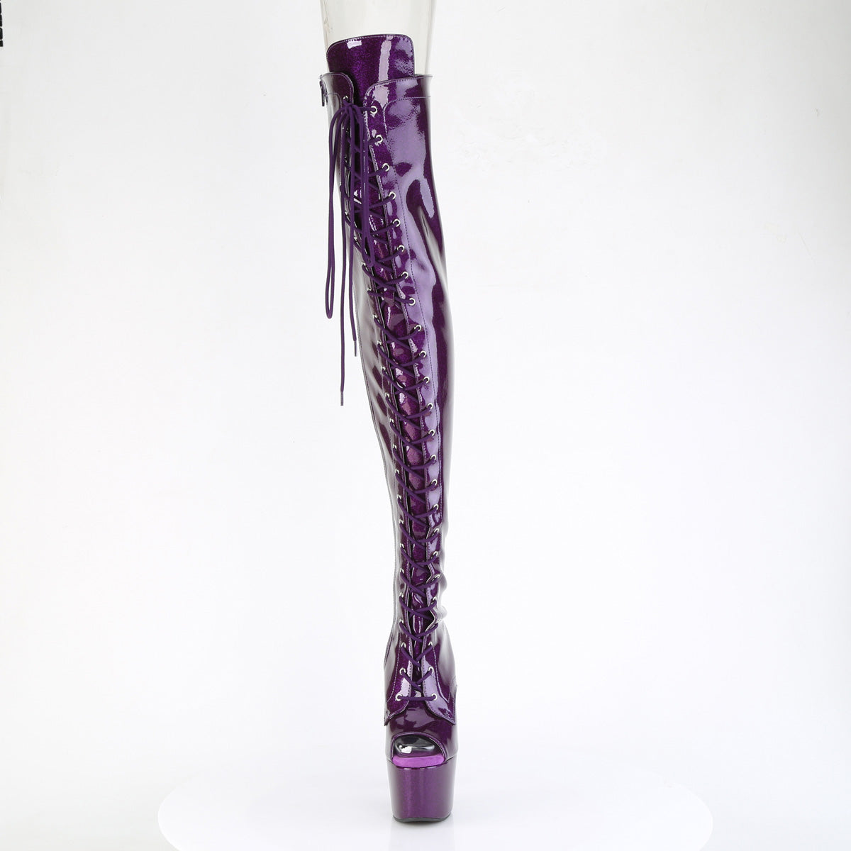 adore 3021gp pleaser footwear purple