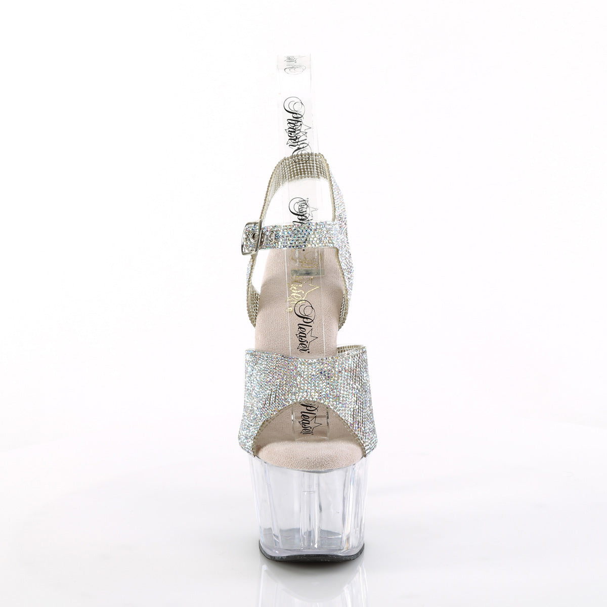 adore 708n rs pleaser footwear silver