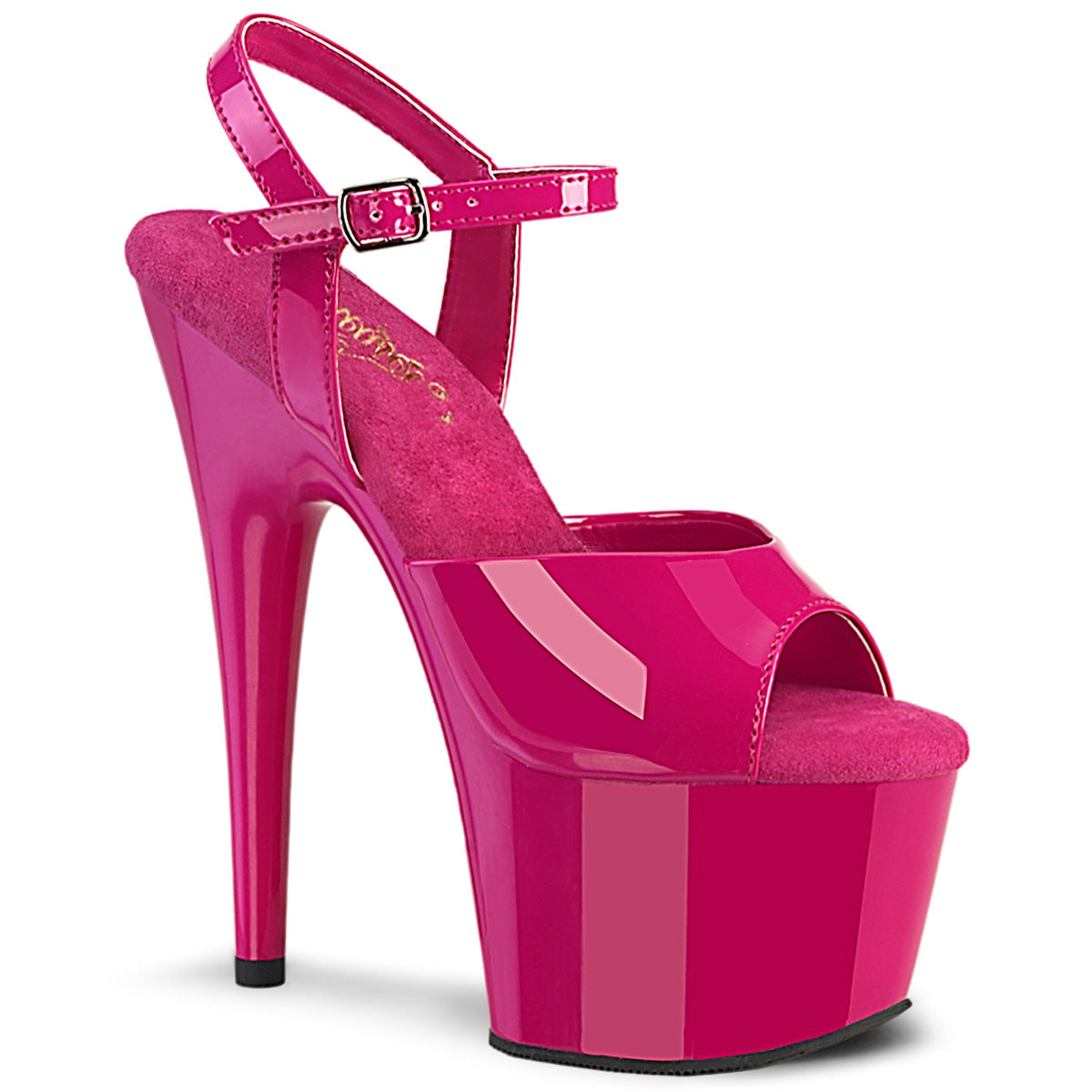 H. Pink 7 Inch Pole Dancer Platform Shoes - Pleaser ADORE-709