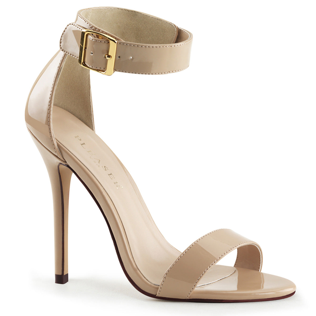 Cream 5 Inch Elegant Bedroom Heels - Pleaser AMUSE-10
