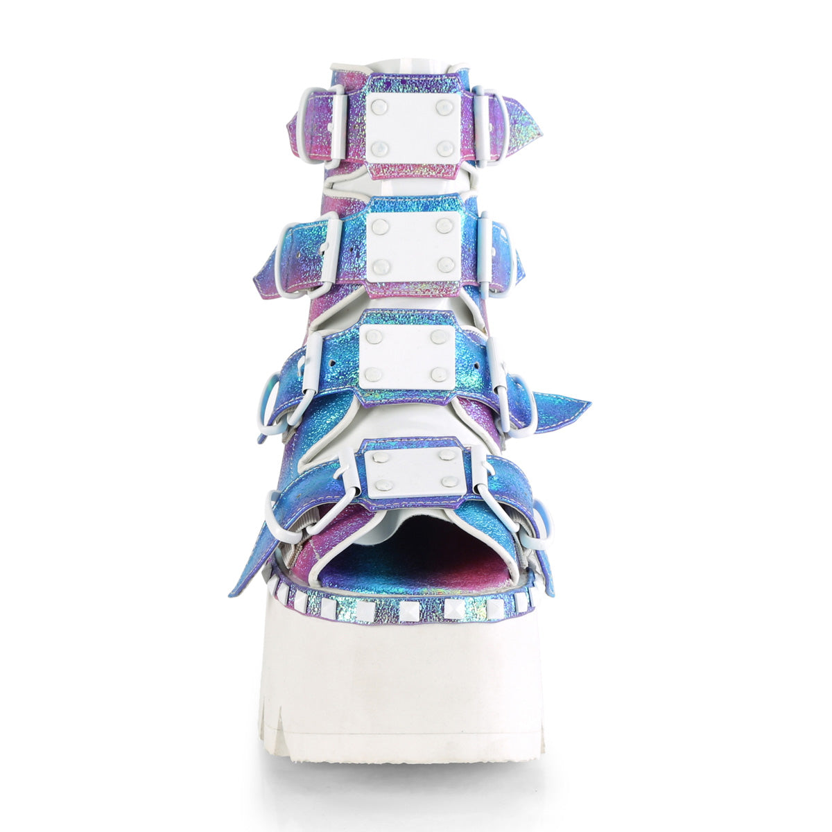 ashes 70 demonia footwear womens sandals purple