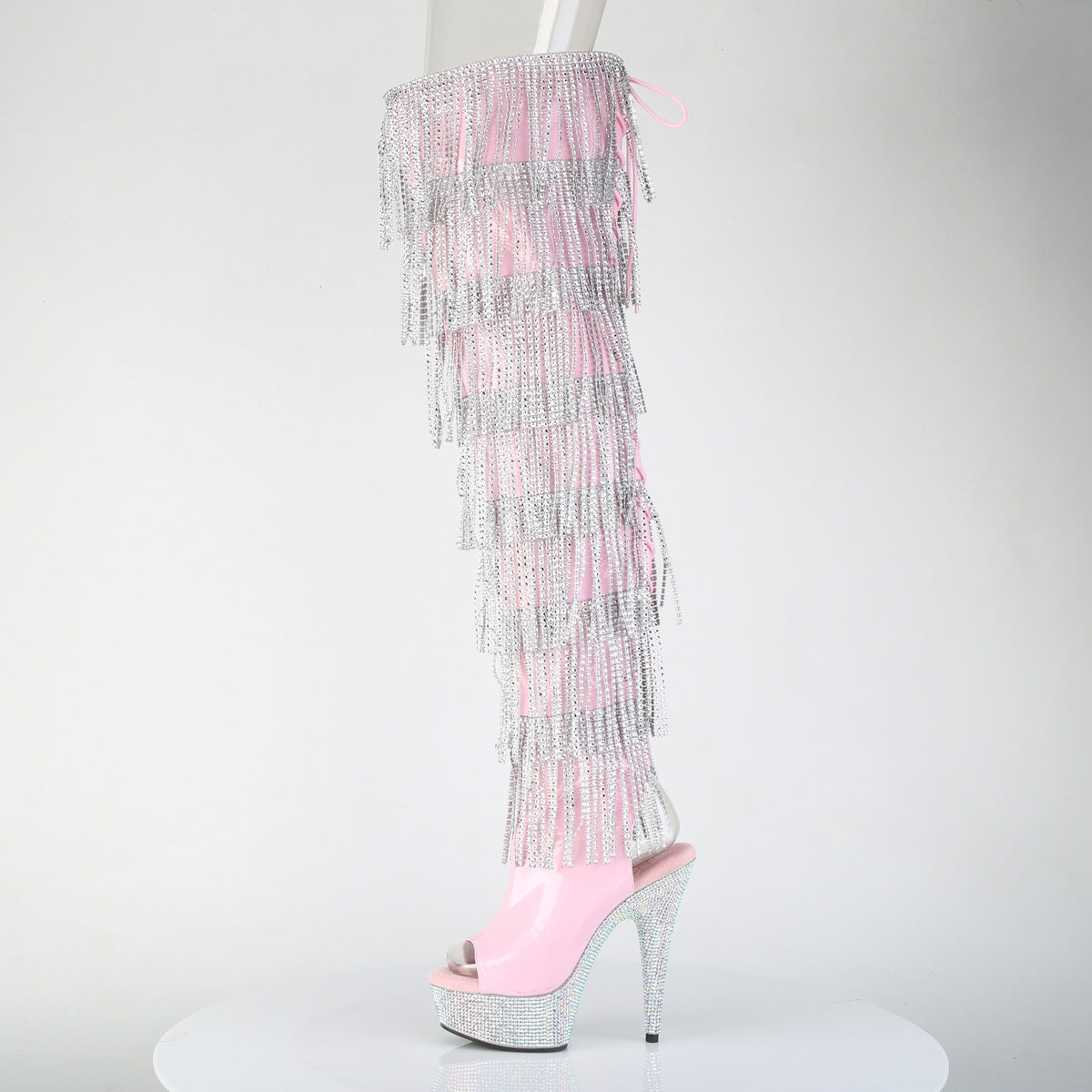 bejeweled 3017hg rsf pleaser footwear black