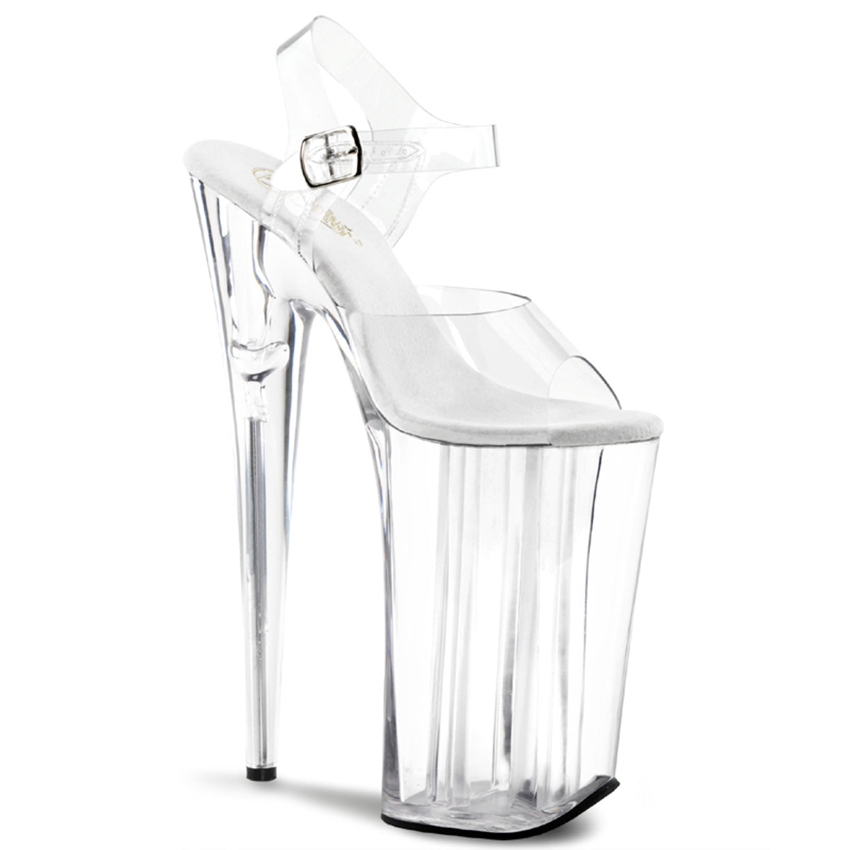 Clear 10 Inch Killer Heel Platform Shoes - Pleaser BEYOND-008