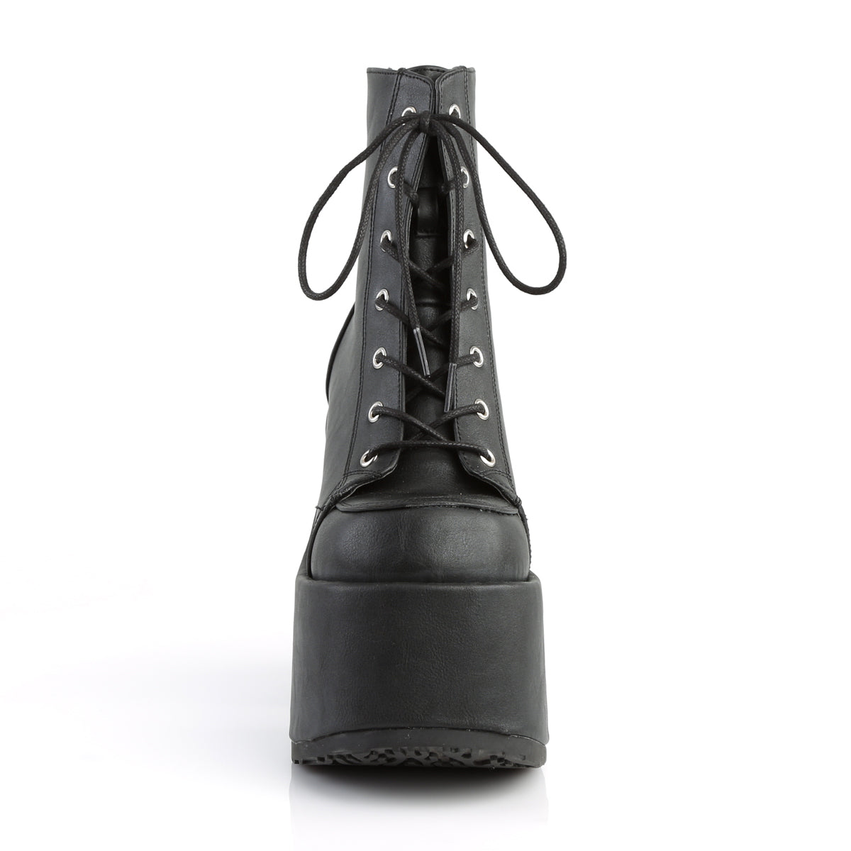 camel 203 demonia demonia womens ankle boots blk vegan leather