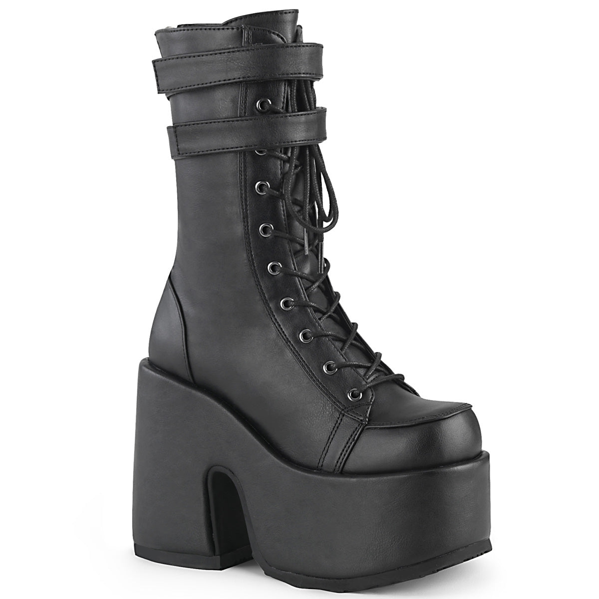 Camel-2550 Demoniacult Alternative Calle's Knee de rodilla Alta Botas