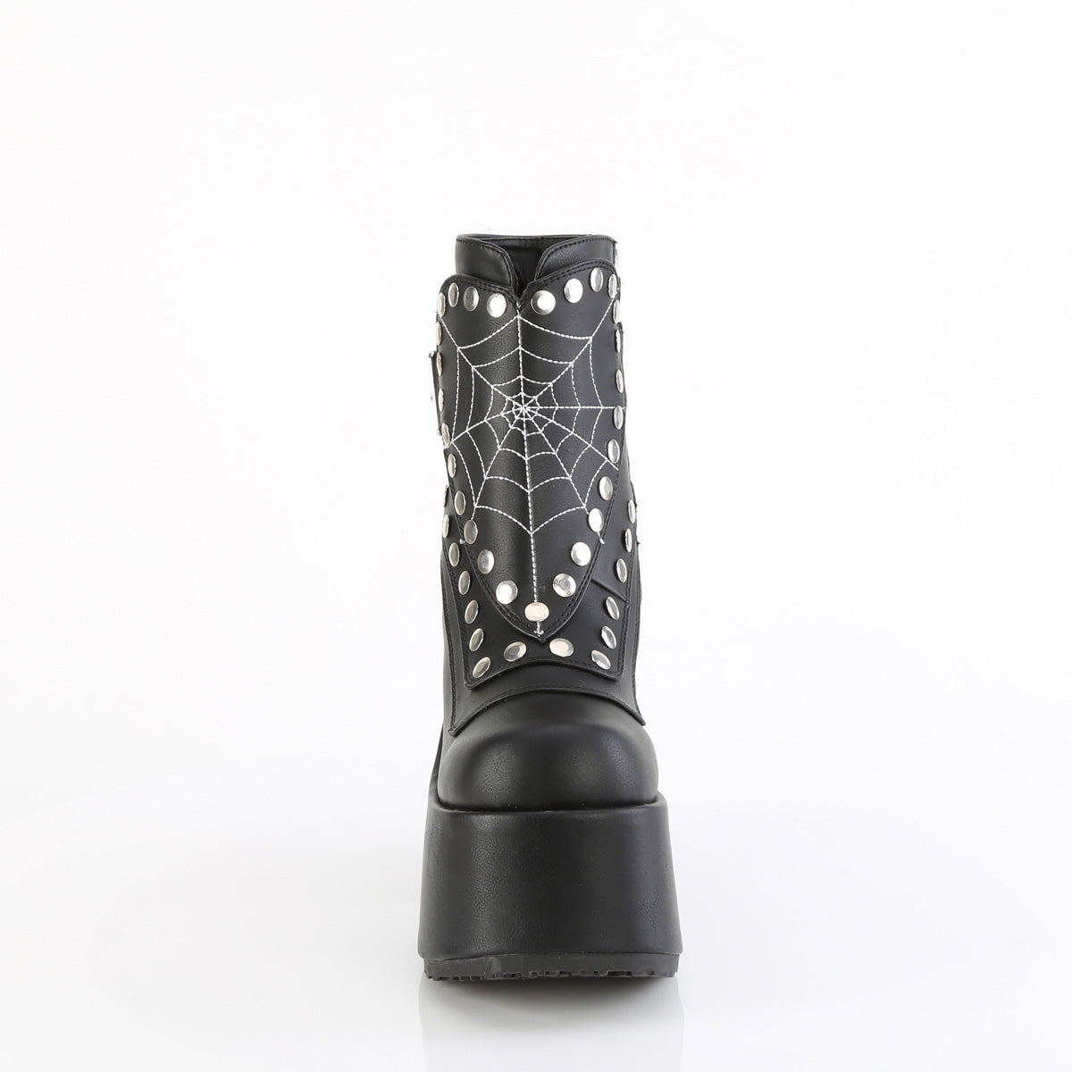 camel 70 demonia demonia womens mid calf knee high boots blk vegan leather