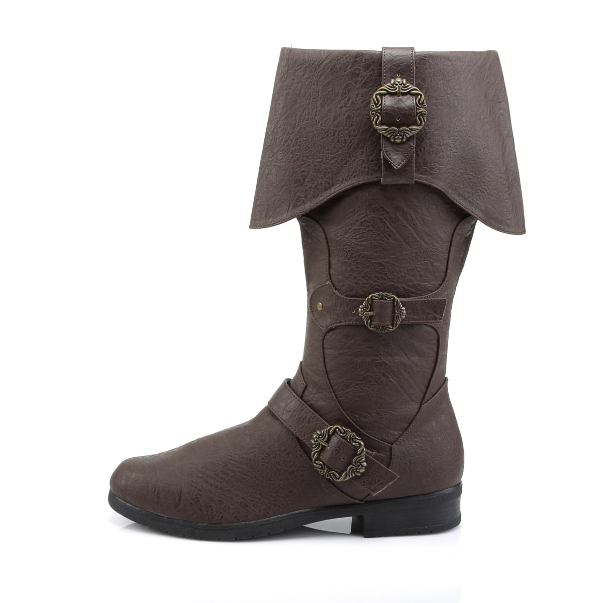 CARRIBEAN-299 Funtasma Brown Distressed Pu Shoes