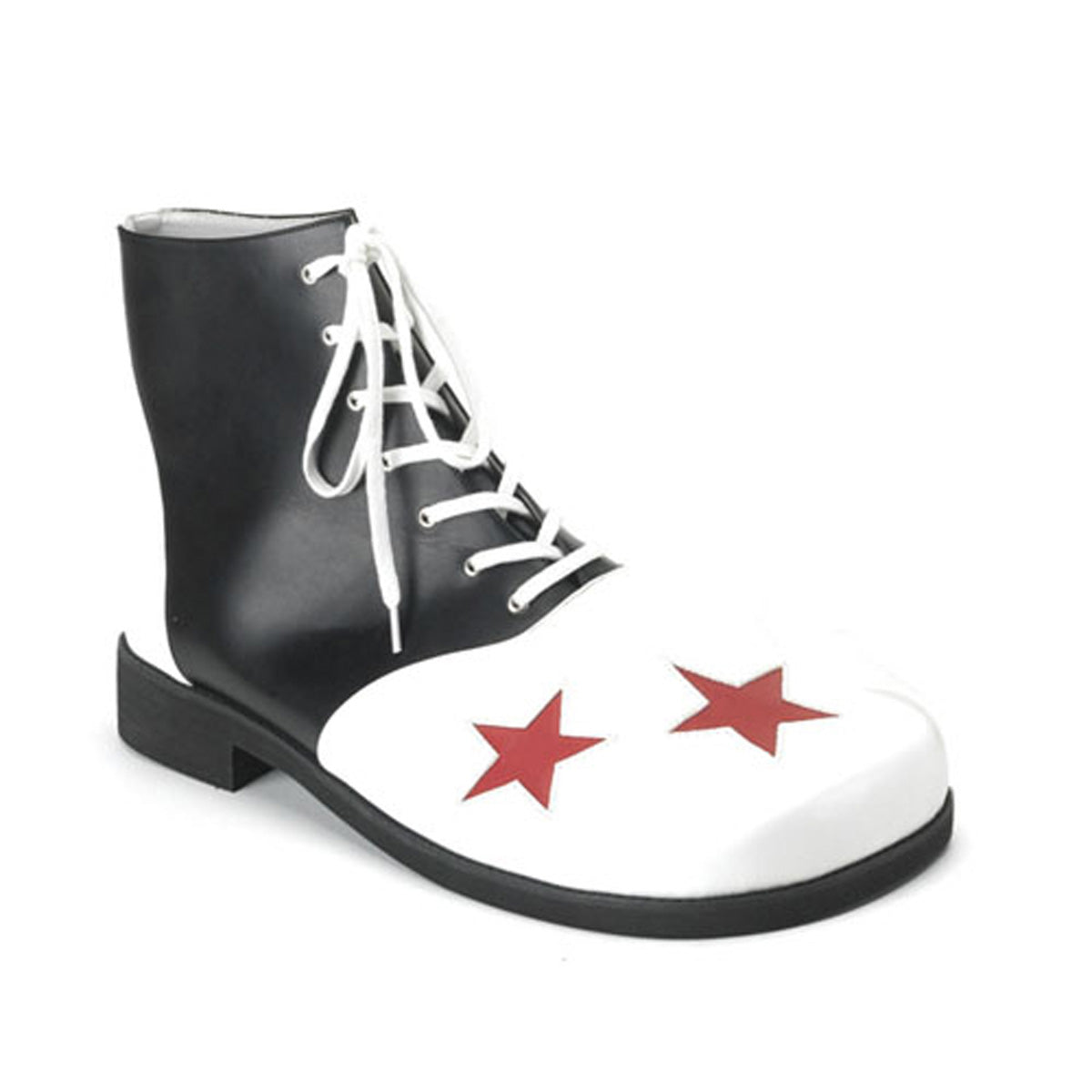 Clown-02 Funtasma Blk-Wht PU Zapatos
