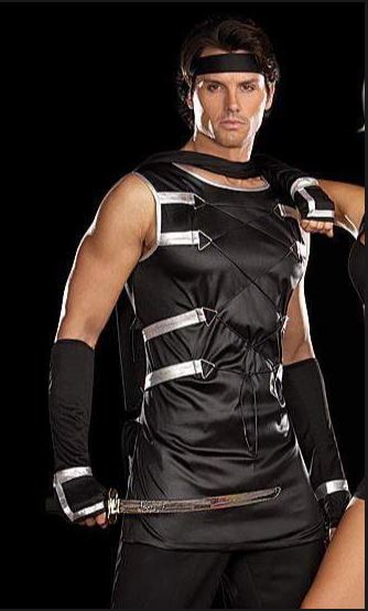 DG5928 костюм Dreamgirl Men's Ninja Warrior