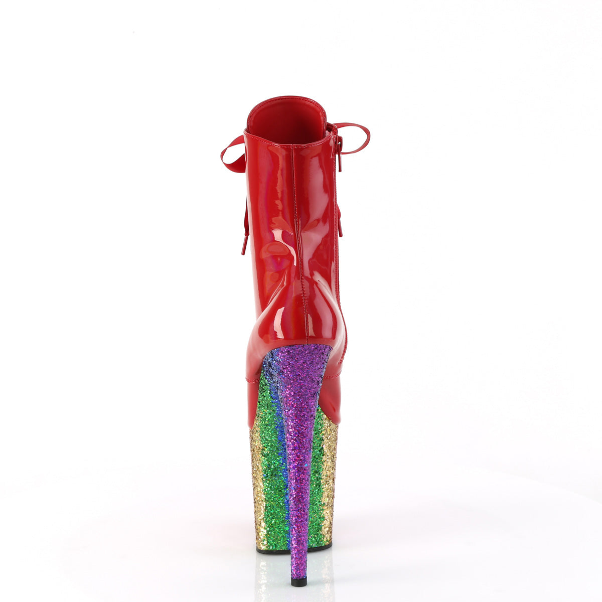 flamingo-1020hg-pleaser-pole-dancing-shoes-red-holo-pat-rainbow-glitter