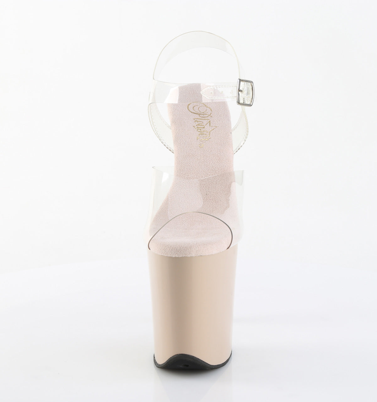 Nude 8 Inch Exotic Dancing Platform Shoes - Pleaser FLAMINGO-808