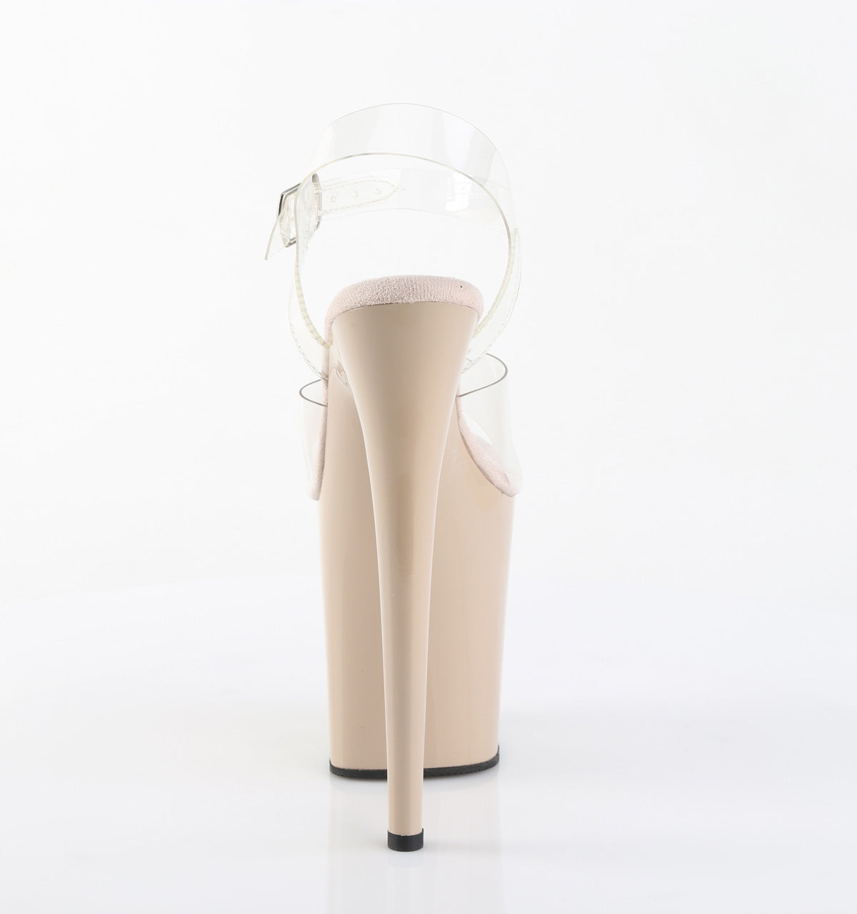 Nude 8 Inch Exotic Dancing Platform Shoes - Pleaser FLAMINGO-808