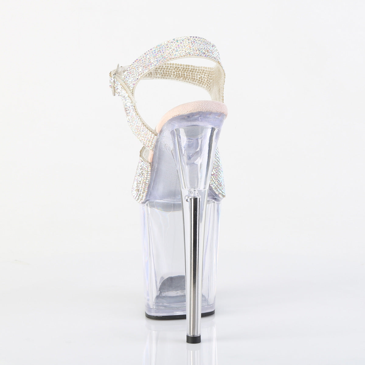 flamingo 856rs pleaser footwear silver