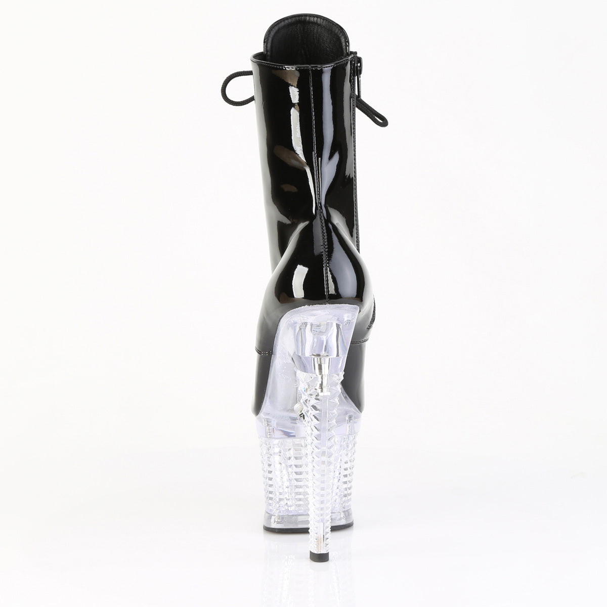 flashdance 709spec pleaser footwear black clear
