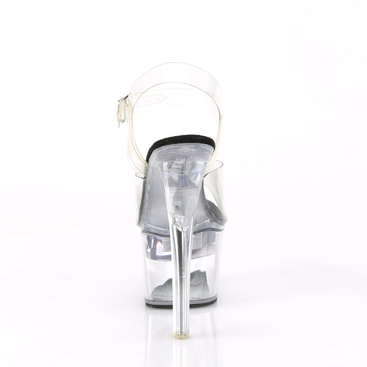 Clear 7 Inch Exotic Dancer Platform Shoes - Pleaser FLASHDANCE-708