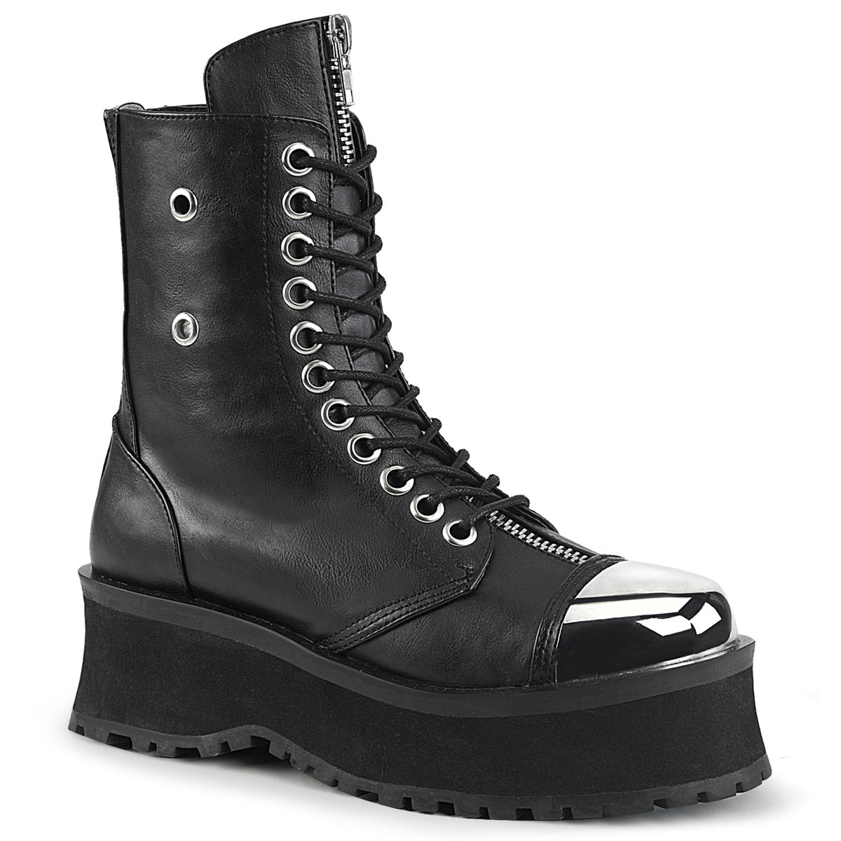 Black Alternative Footwear Unisex - Demonia Cult GRAVEDIGGER-10
