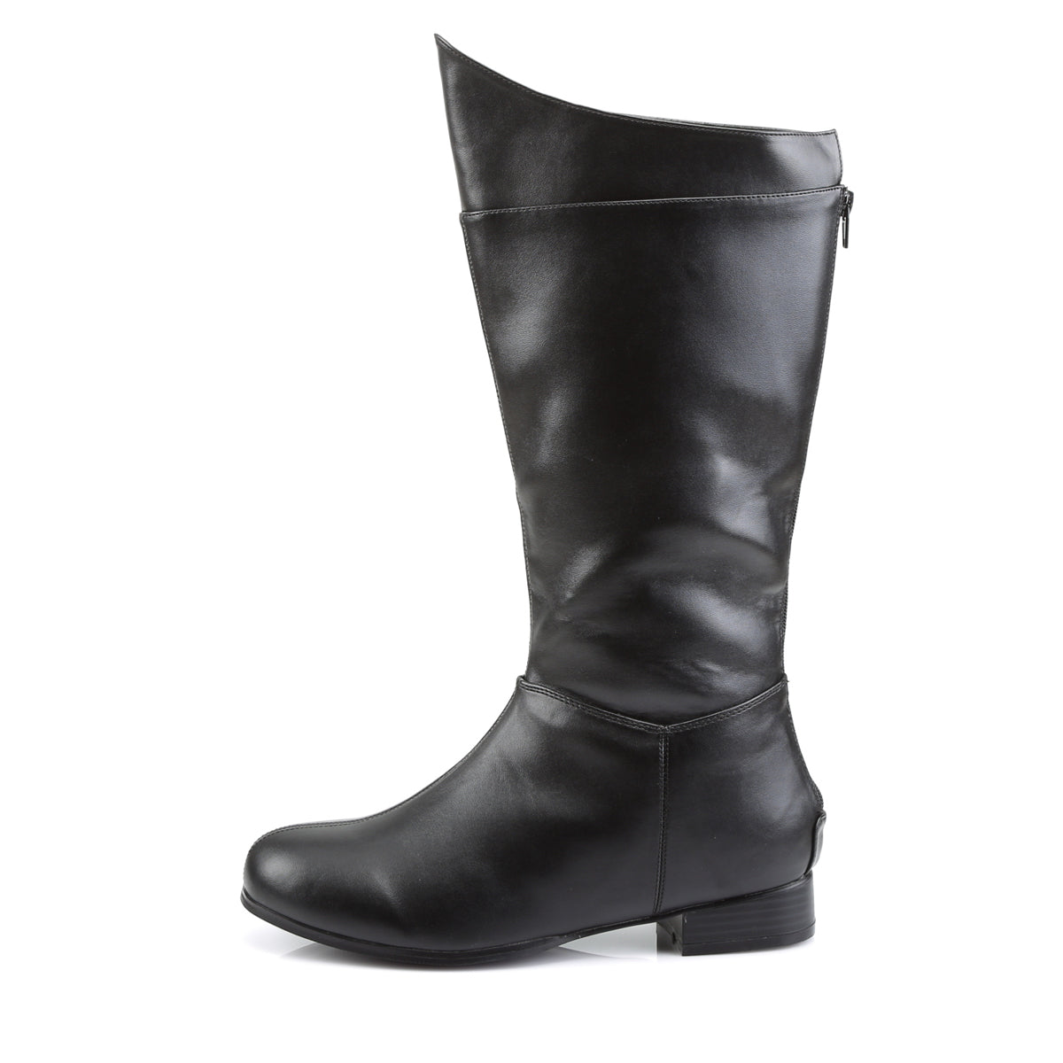 Hero-100 Funtasma Black Pu Boots para hombres