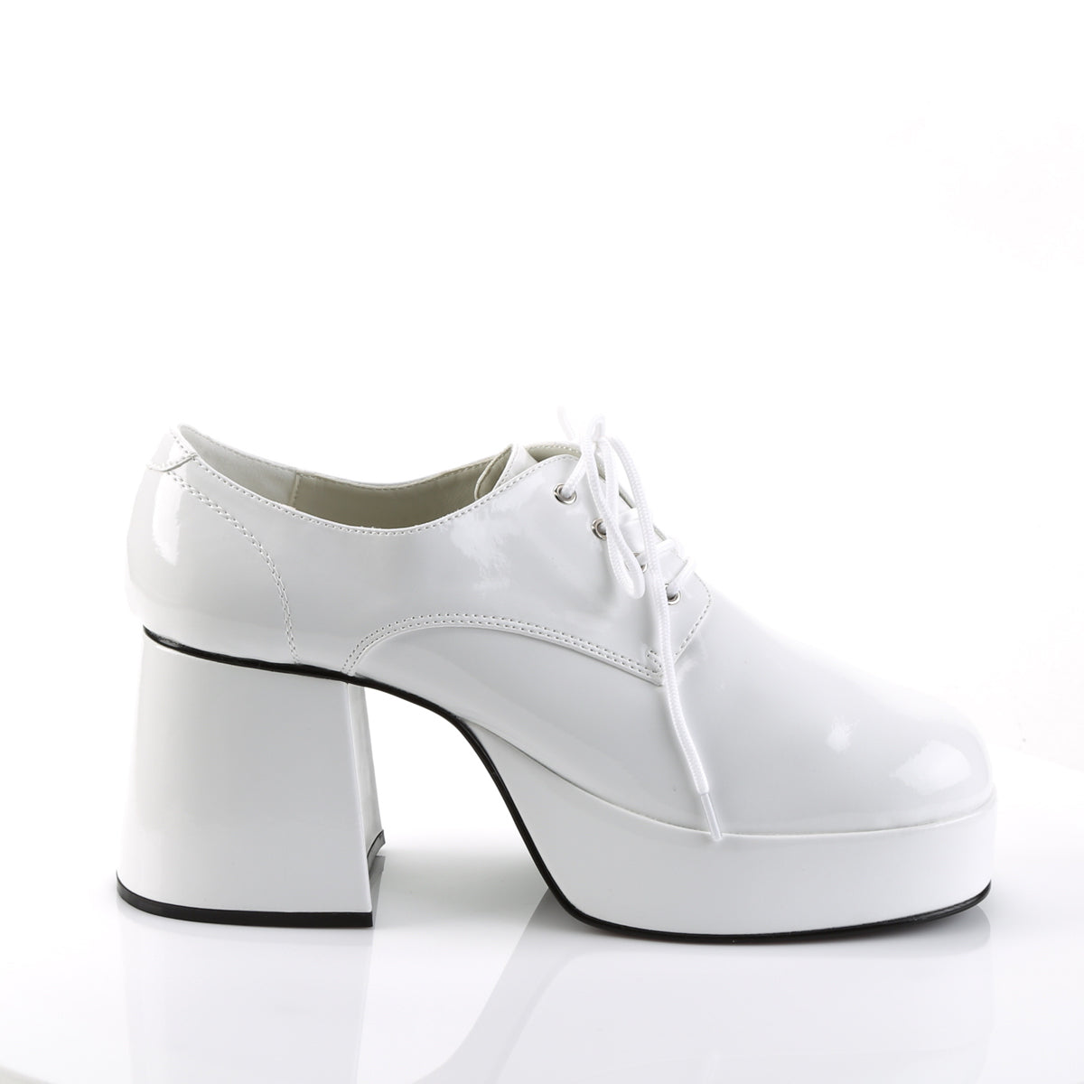 JAZZ-02 Funtasma White Pat Men's Shoes