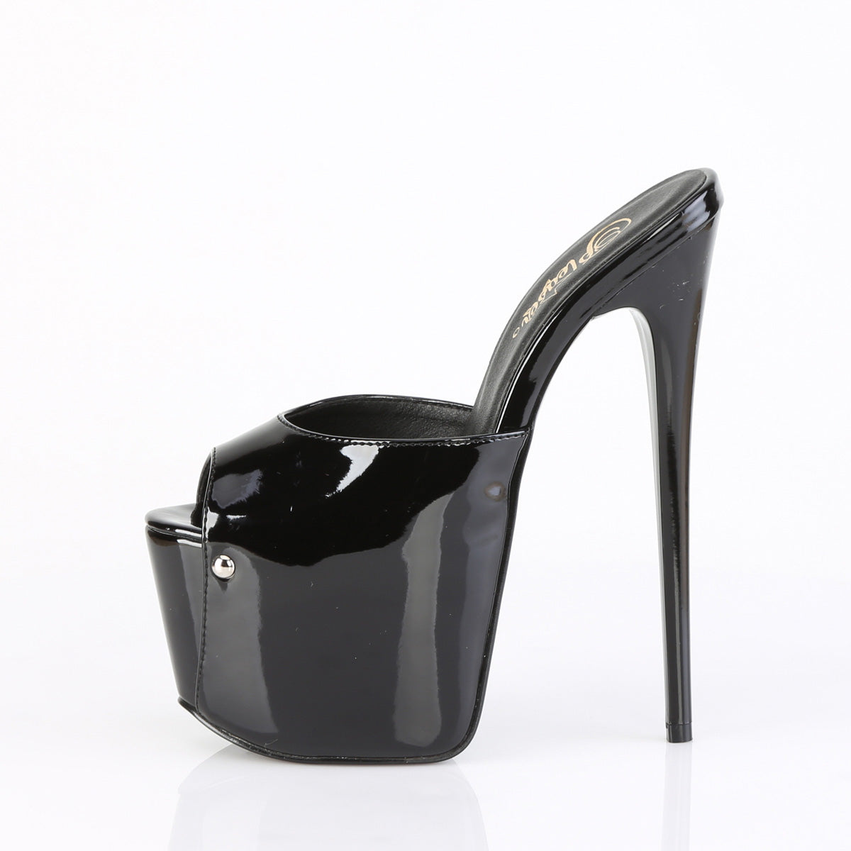 worship 1020 pleaser footwear black