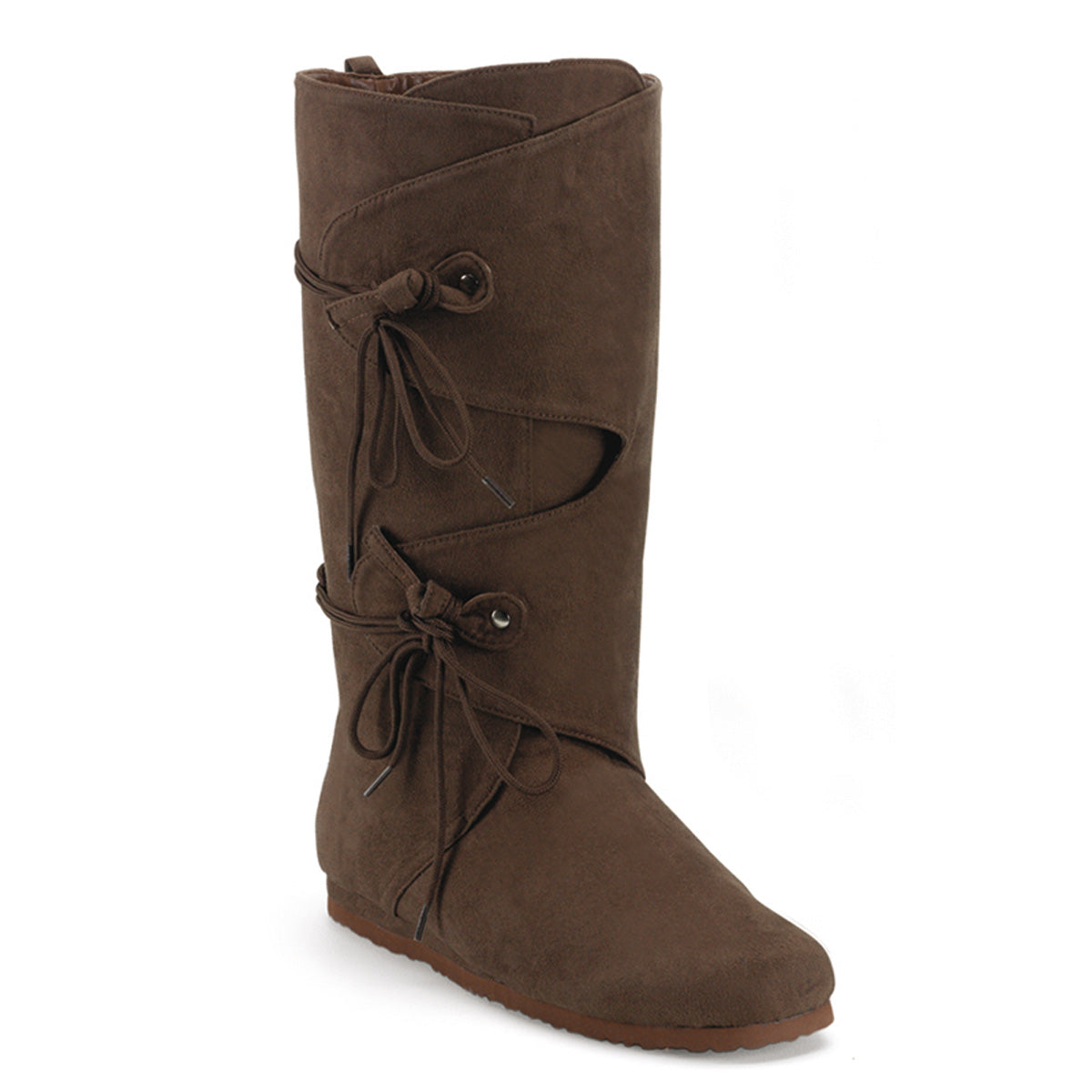 Renaissance-100 Funtasma Brown Microfibra Boots para hombres