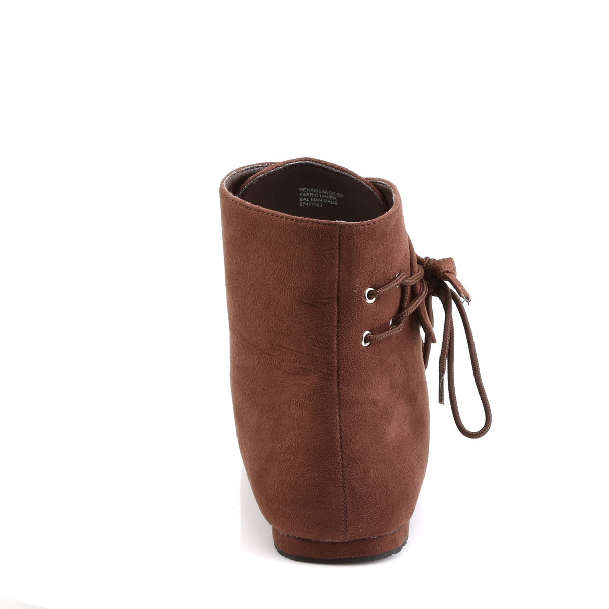 Renaissance-50 Funtasma Brown Microfiber Shoes para hombres