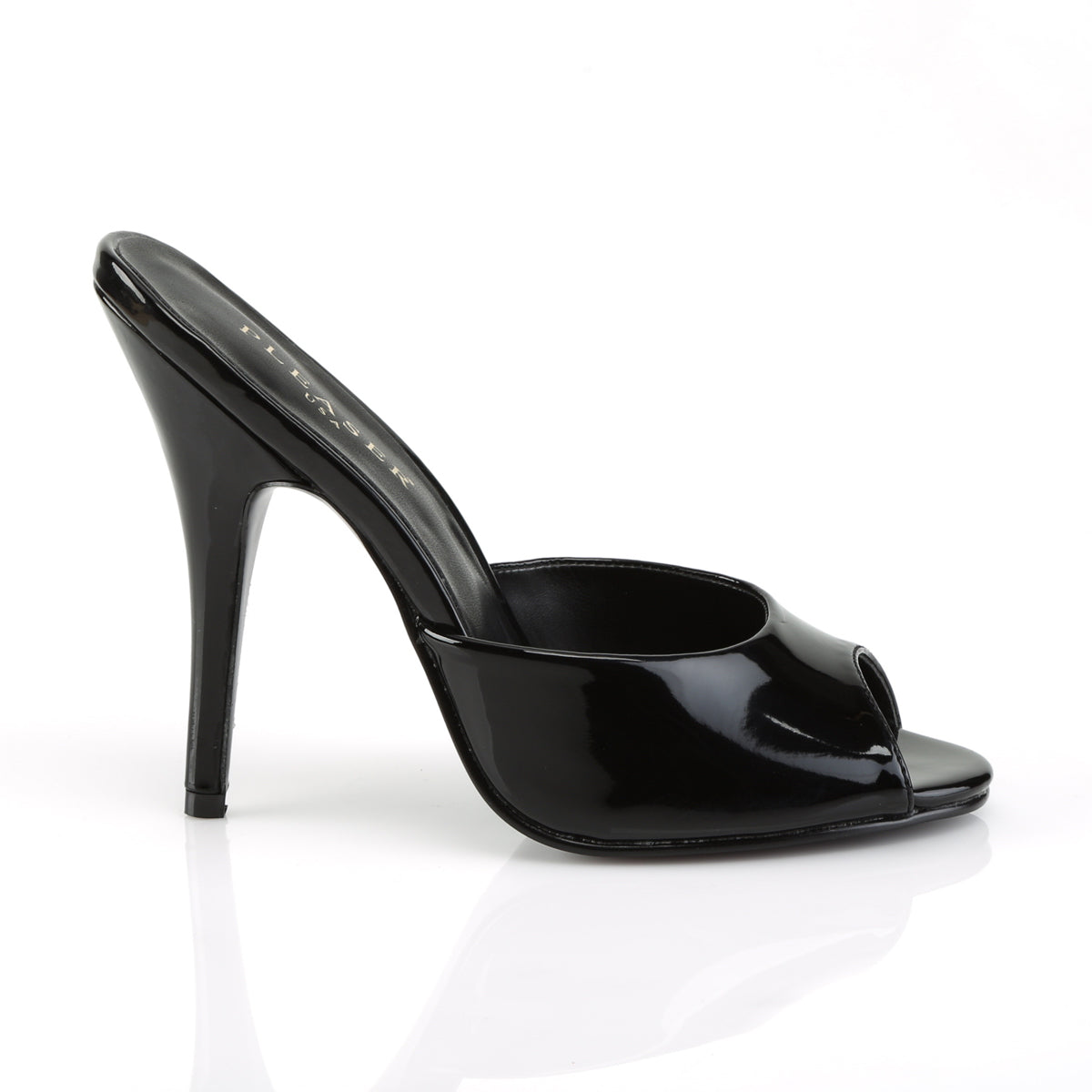 SEDUCE-101 Large Size Ladies Shoes 5" Heel Black Patent Fetish Footwear