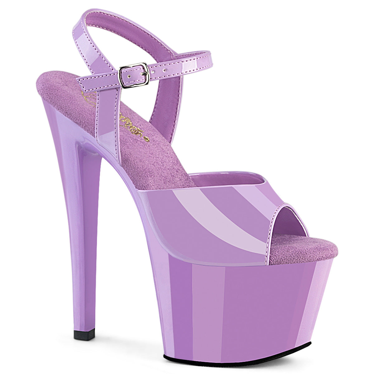 Lavender 7 Inch Fetish Pole Platform High Heels - Pleaser SKY-309