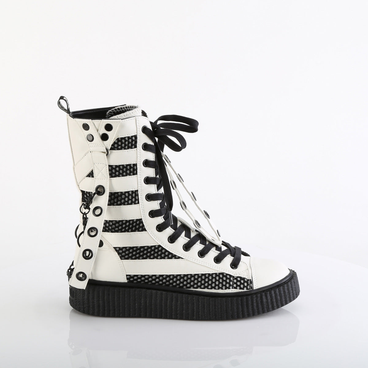 Sneker-325 Демония белая альтернативная обувь