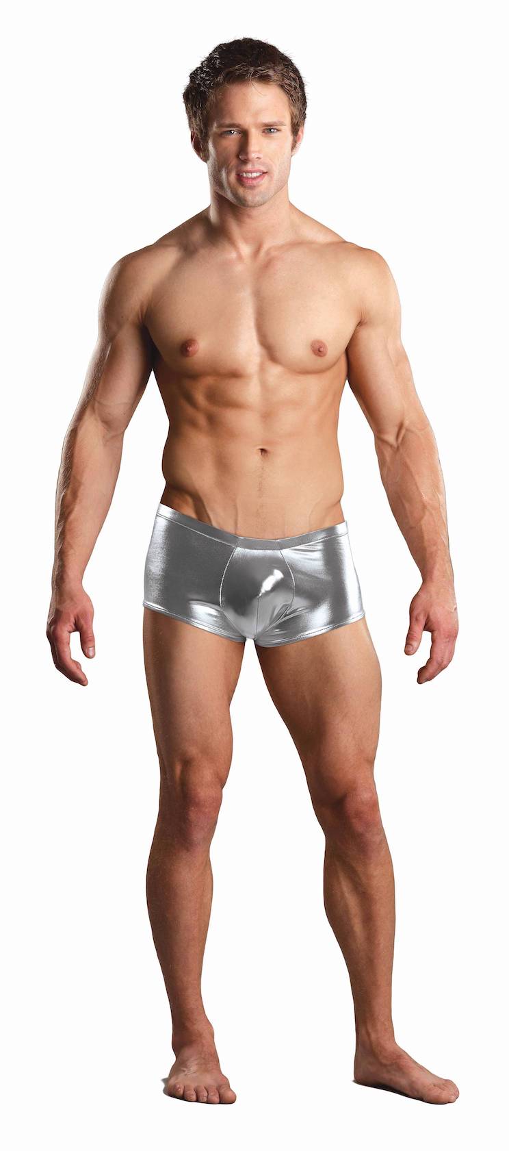 MP153070 Malepower Mini Short - Silver