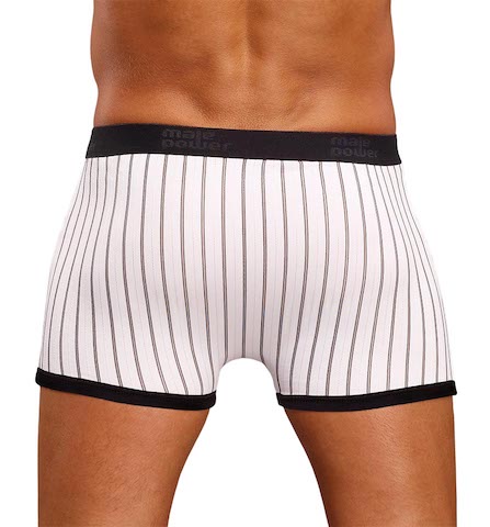 MP156172 Panel de potencia masculina de malPower LO Panel Rise Short White/Negro