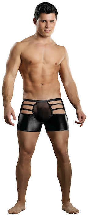 MP168004 Malepower Male Power Ladder Short Black